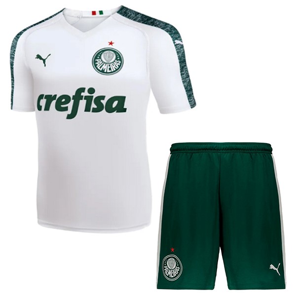 Camiseta Palmeiras Segunda equipación Niños 2019-2020 Blanco